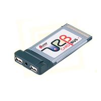 КОНТРОЛЛЕР USB 2.0 CARDBUS (PCMCIA CARD) PILOTECH U031 2 PORT