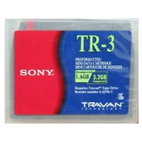 Кассета к стримеру TRAVAN 3 1.6GB/3.2GB SONY QTR-3