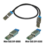  Mini SAS Cable, SFF-8088 to SFF-8088, L=1M