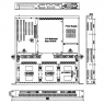 РАСПРОДАЖА Серверный корпус 1U CLM-7134 150W (ATX 9x12, 1xSLIM FDD,1xSLIM CD-ROM, 3x3.5"int)
