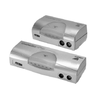 Переключатель KVM ATEN CS-1722 USB 2.0 KVM Switch 2 порта кабели в комплекте