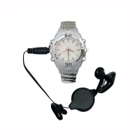 Часы с MP3 WATCH-1686-D 128MB белый циферблат/металл RTL
