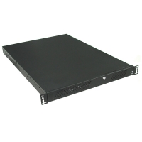 Серверный корпус 1U AKIWA GHI-113 400Вт (ATX 9x12, Slim FDD+CD, 1x3.5int, 406mm) черный