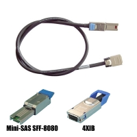 Кабель SAS HighPoint Cable EXT-MS-1MIB MINI-SAS TO INFINIBAND LATCH (FOR 2322)