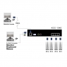 Переключатель KVM OXCA KCC-104E KVM Switch 4 порта Combo (PS/2 & USB)