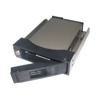 Корзина NR-HD1168 1x5,25" с функцией "горячей замены" для 1х3.5" SAS/SATA HDD, металл, черная
