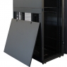 Серверный шкаф 19" 42U RackPro SG6142 (600х1000х42U) (блок вентил.), перф. двери, черный