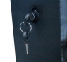 Серверный шкаф 19"  9U AW6609 (600x600x501мм), настенный, 1 секция, стекл. дверь, черный, RackPro