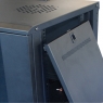 Серверный шкаф 19" 12U AW6312 (600x350x635мм), настенный, 1 секция, стекл. дверь, черный, RackPro